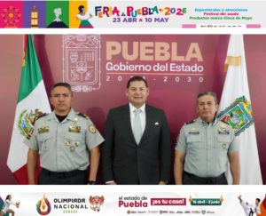 Blindan Feria de Puebla 2026 con más de 300 elementos de la Guardia Nacional
