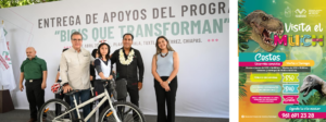 Eduardo Ramírez refuerza apoyo a la juventud con programa Bicis que Transforman