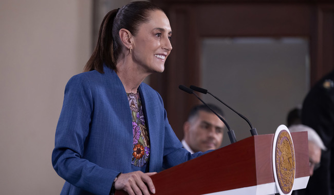 Claudia Sheinbaum destaca reducción de 49 % en homicidios dolosos en México
