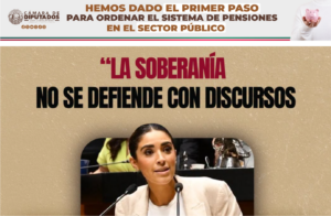Morena defiende la soberanía nacional y cuestiona actuación de gobiernos anteriores