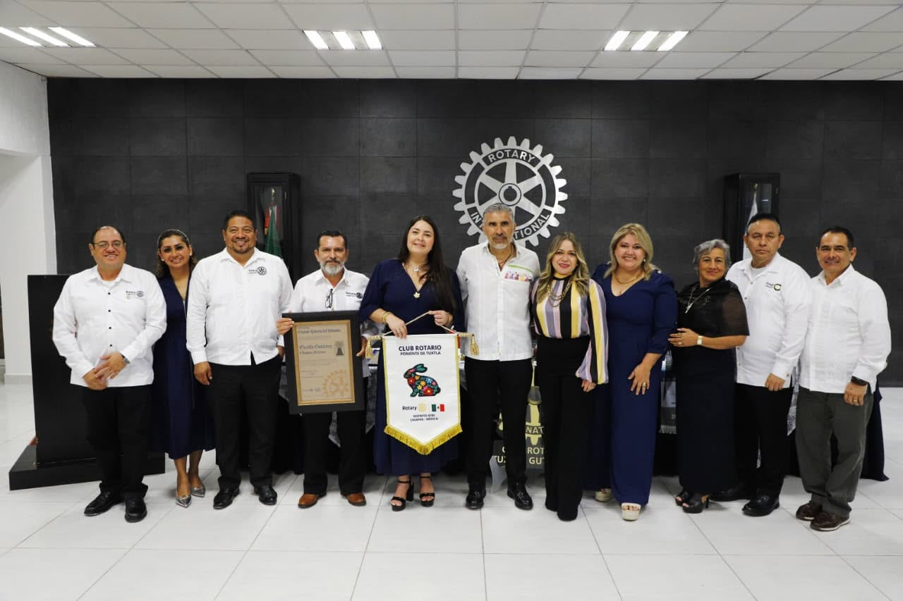 Tuxtla Gutiérrez celebra su reconocimiento como Ciudad Rotaria Mundial