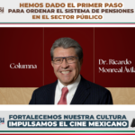 Ricardo Monreal destaca indicadores económicos positivos y respalda estrategia del Gobierno de México