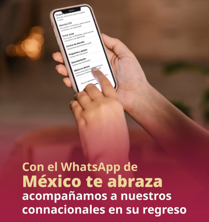 Gobierno de México promueve programa «México Te Abraza» para apoyar a connacionales repatriados