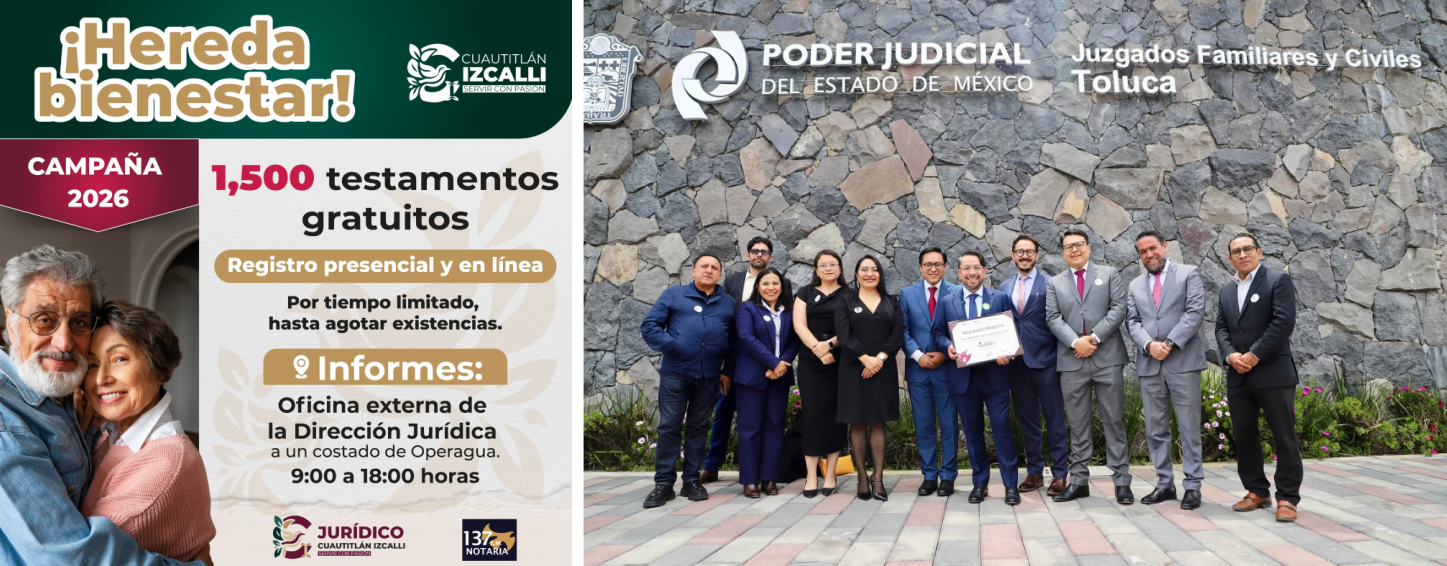 Cuautitlán Izcalli recibe dos reconocimientos por gestión municipal e igualdad