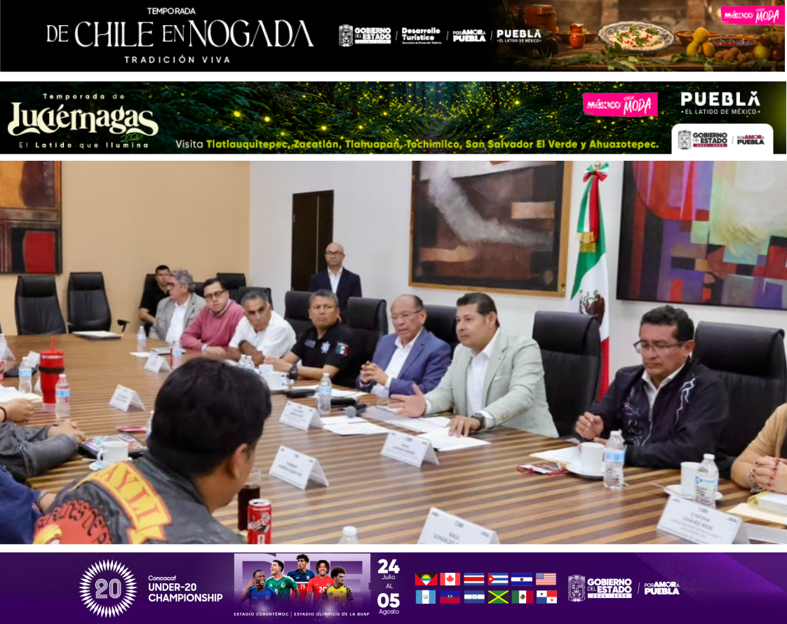 Gobierno de Puebla y Congreso abrirán mesas de diálogo con motociclistas para revisar Ley de Movilidad
