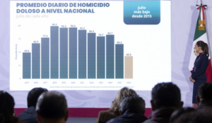 Estrategia Nacional de Seguridad reduce 51% los homicidios dolosos en 22 meses: Claudia Sheinbaum
