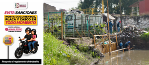 Retiran siete metros cúbicos de basura de la Presa El Ángulo; continúa el desfogue controlado
