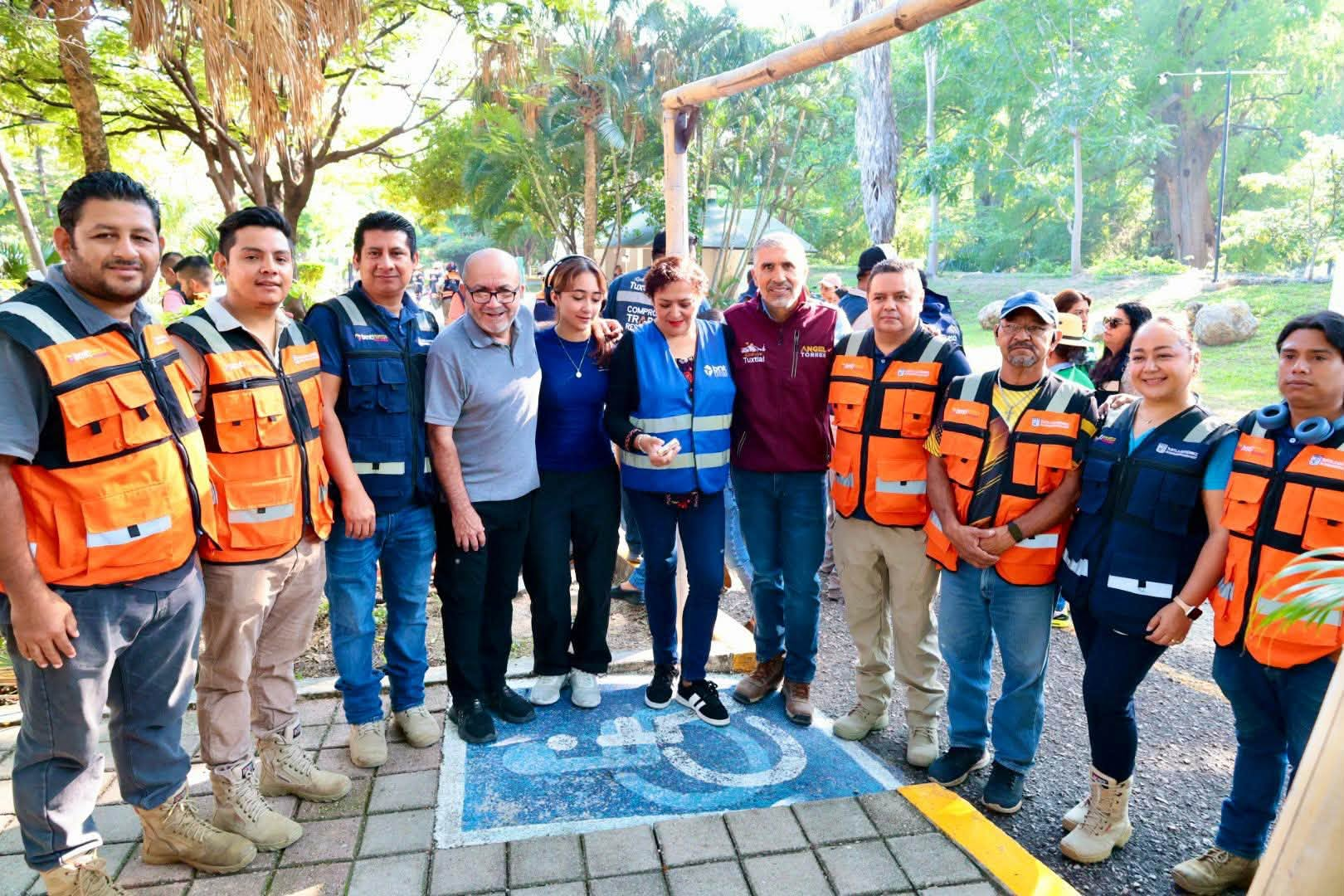 Ángel Torres impulsa la reforestación del Parque Joyyo Mayu con el programa Arboleando Tuxtla